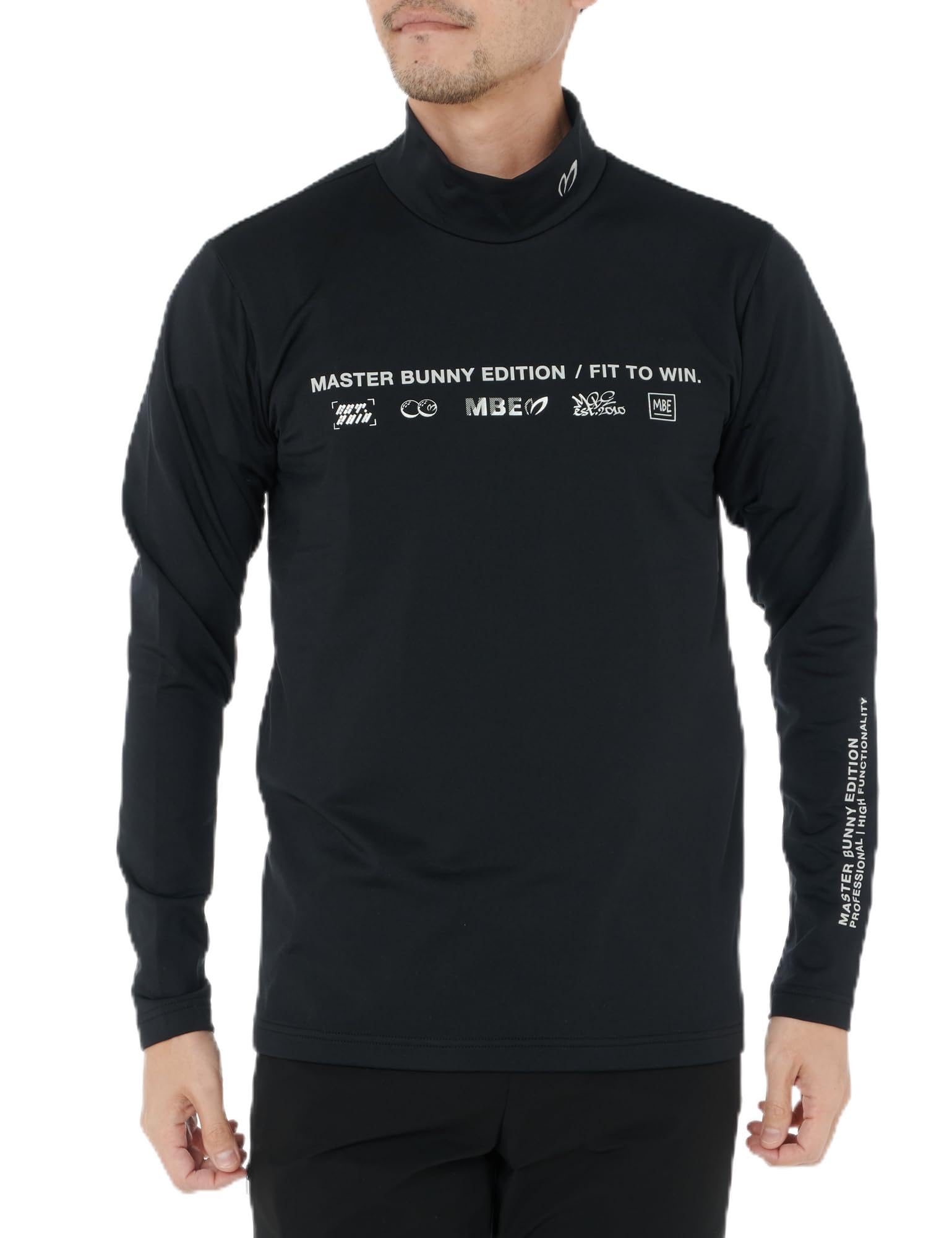 Amazon.co.jp: [マスターバニー] メンズ 長袖 ハイネックシャツ